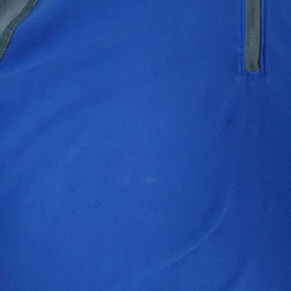 Eddie Bauer Travex Pullover Mens Large Tall Blue Gray 1/4 Zip FreeDry Athletic - Picture 11 of 16
